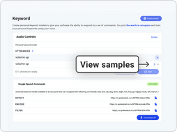 View samples